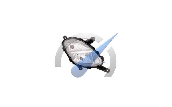 Picanto 2011-2015 Right Fog Light 5-Door with Daytime Running Lights
