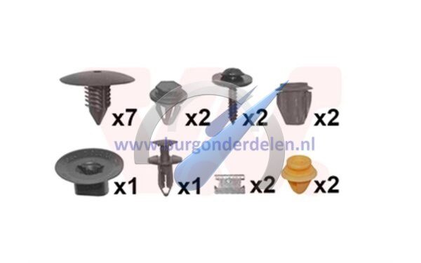 Clio Front Fender Mounting Kit