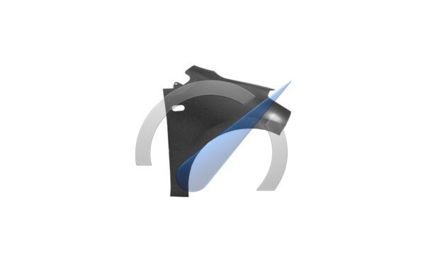 Right front fender suitable for UP MII Citigo