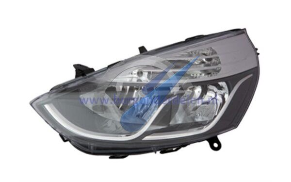 Clio up to 2016 Double headlight left H7 + H1