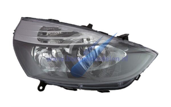 Clio up to 2016 Double headlight straight H7 + H1 Authentique