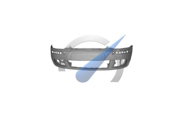 Front bumper in primer Equipart suitable for Golf 5 2003-2009