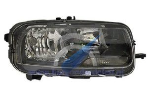 C4 Cactus Double headlight right H1 + H7 with electric motor Valeo