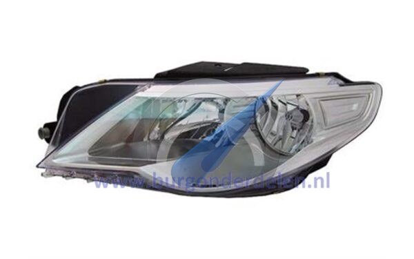 headlight left 3x H7 with electric motor suitable for Passat