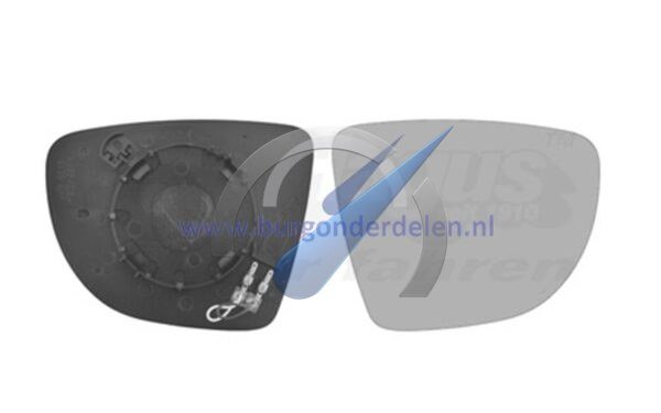 Clio Captur Beheiztes Spiegelglas rechts
