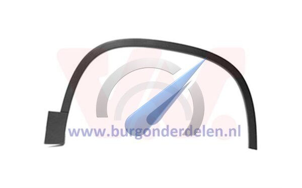 Moldura embellecedora para el paso de rueda derecho, apta para Tiguan.