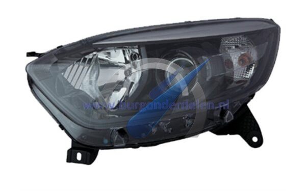 Captur hasta 2017 Doble faro izquierdo H1 + motor eléctrico H1