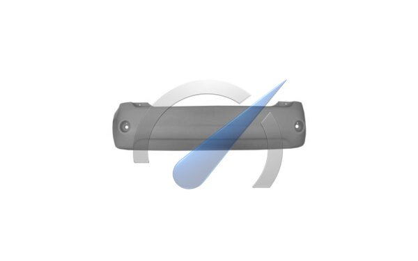 Fiesta 05-08 Rear bumper primer type ll