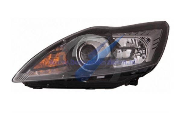 Focus Headlight left black xenon
