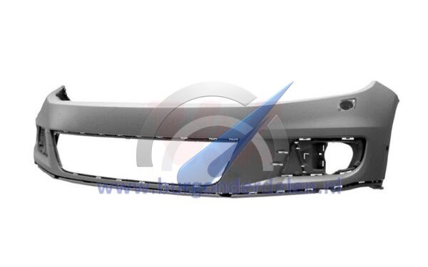 Parachoques delantero imprimado con orificios para lavafaros, apto para Tiguan (no Track).