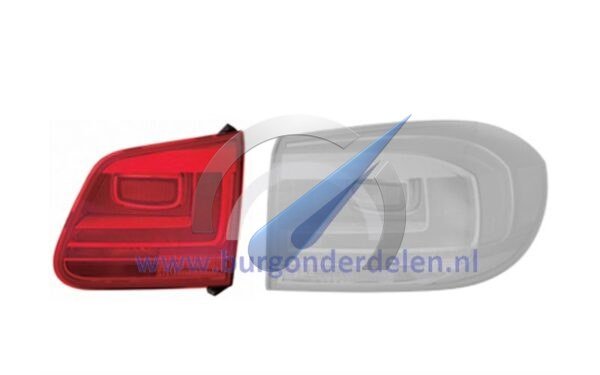 Achterlichtglas binnen rechts geschikt voor Tiguan