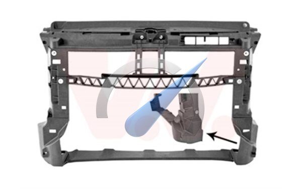 Front bumper 1.4/1.8 GTI suitable for Polo 6R/6C 2009-2017
