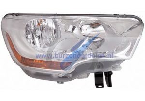 DS4 Headlight right with turn signal H7 + H1 with electric motor