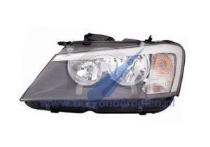 F25 Dubbele koplamp links H7 + H7 met elektr. motor