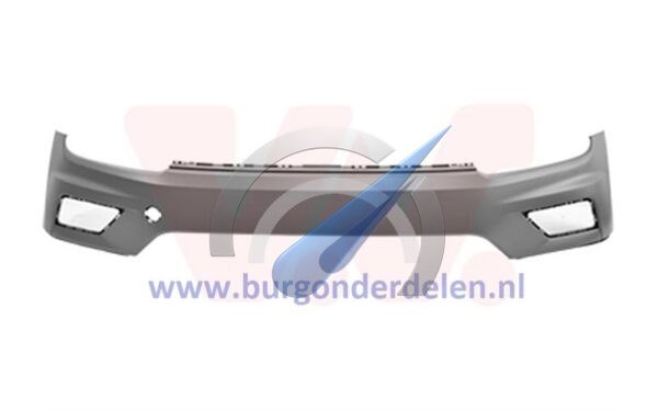 Front bumper in primer suitable for Tiguan 2016-2020