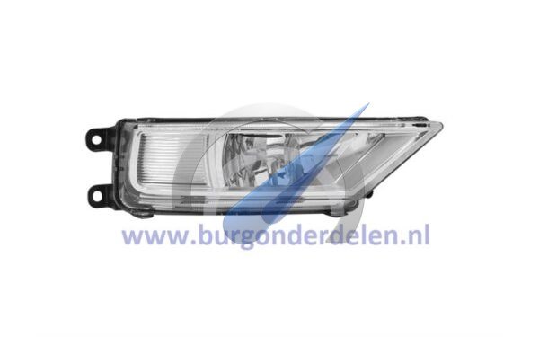Mistlicht rechts H8 Chroom geschikt voor Tiguan 2016-2021