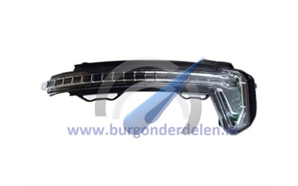 Feu de position latéral gauche à LED intégré au rétroviseur, compatible avec Tiguan