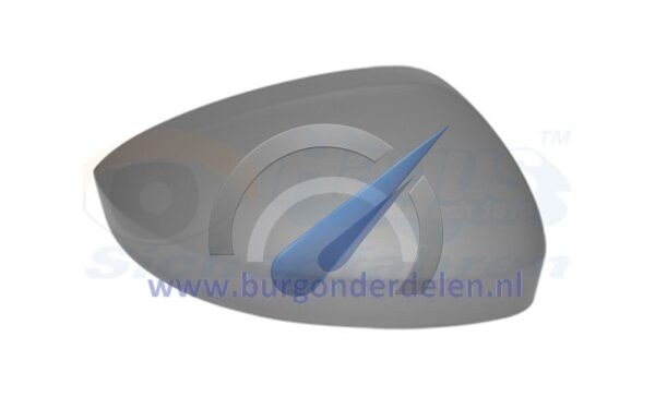 Cubierta del espejo retrovisor exterior derecho, imprimación adecuada para Tiguan